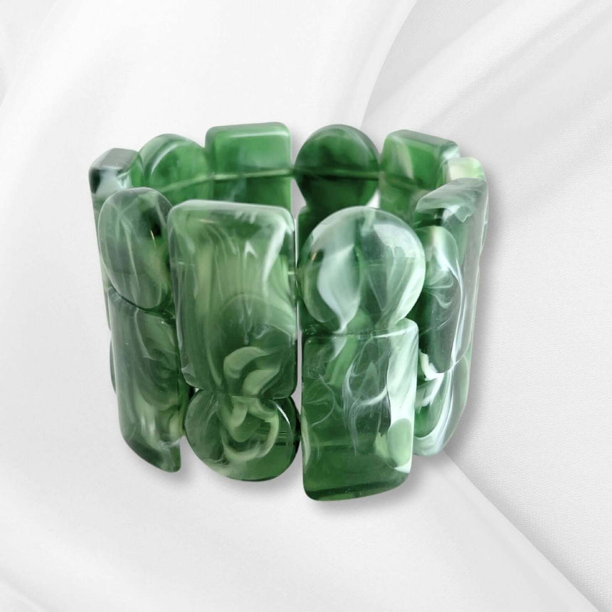 Lidi statement armband groen