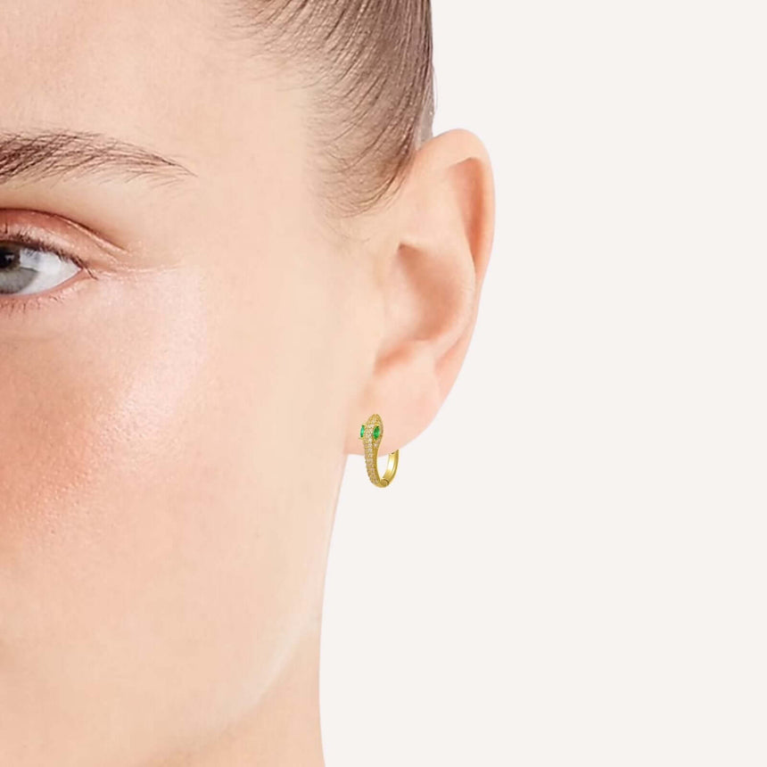 Livv 925 slang huggies goud