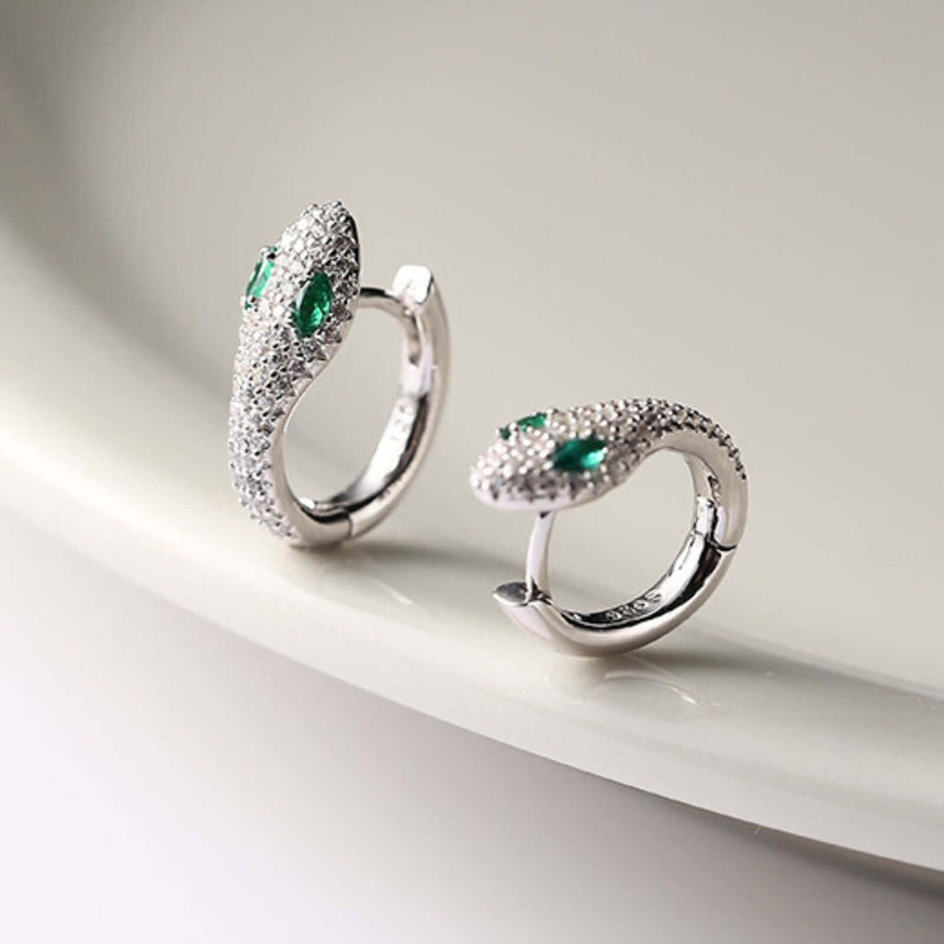 Liza 925 slang huggies zilver