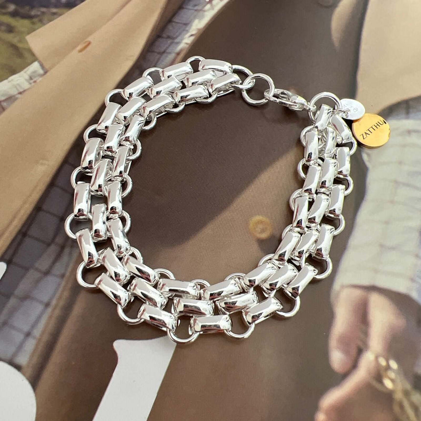 Lodi 925 dubbele schakelarmband