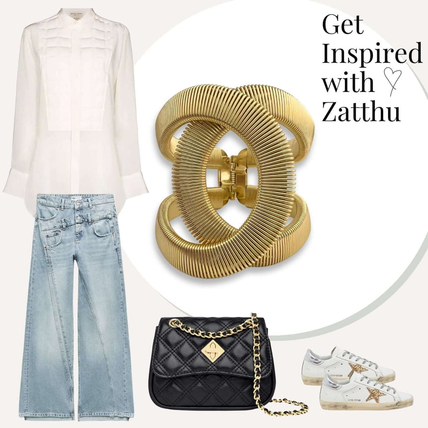 Lora statement manchet armband