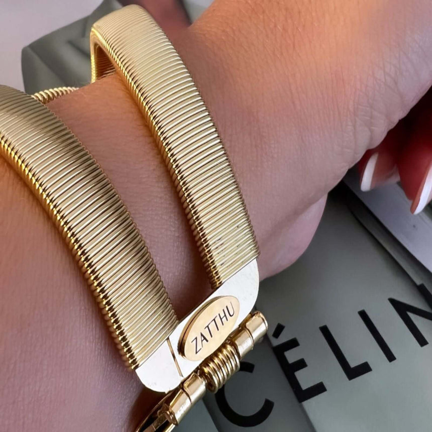 Lora statement manchet armband