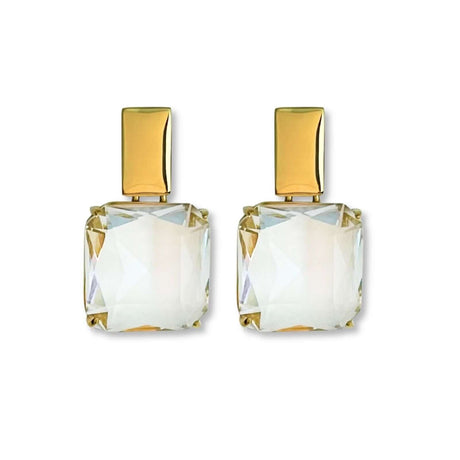 Loum oorbellen van kristal