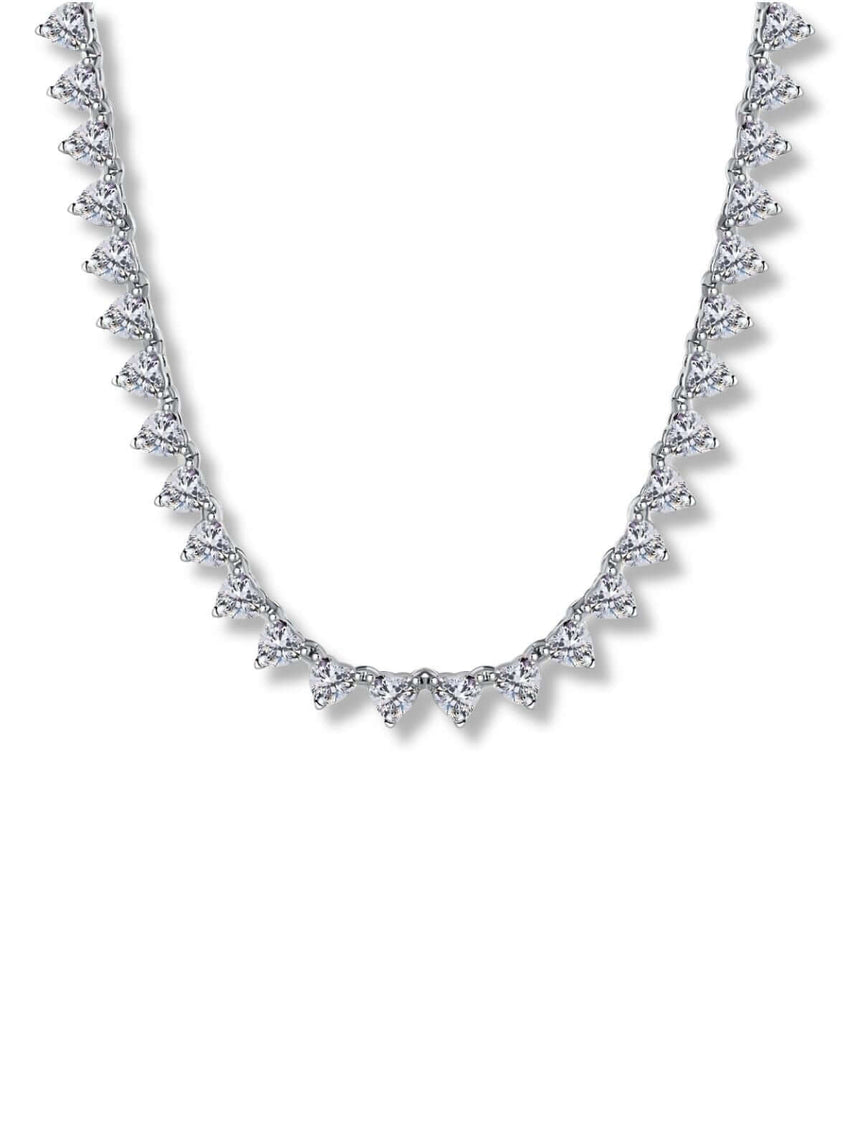 Lowa tennis ketting zirkonia hart