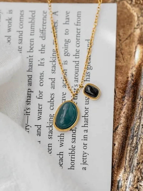 Luci ketting + oorbellen set