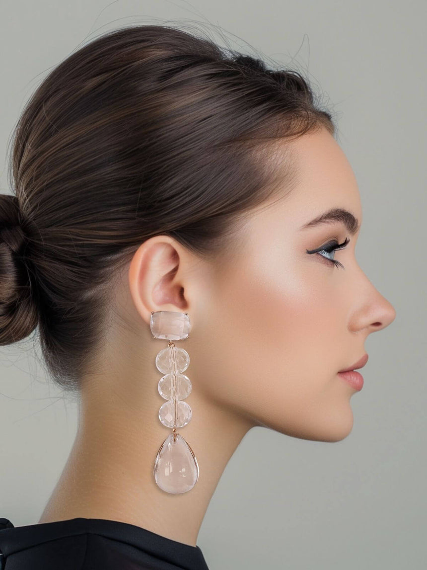 Miga oorbellen met kristallen - perfect voor een glamoureuze uitstraling