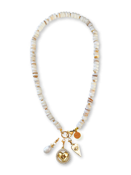 Zirkonia hart-bedel Nala – perfect voor kettingen en armbanden