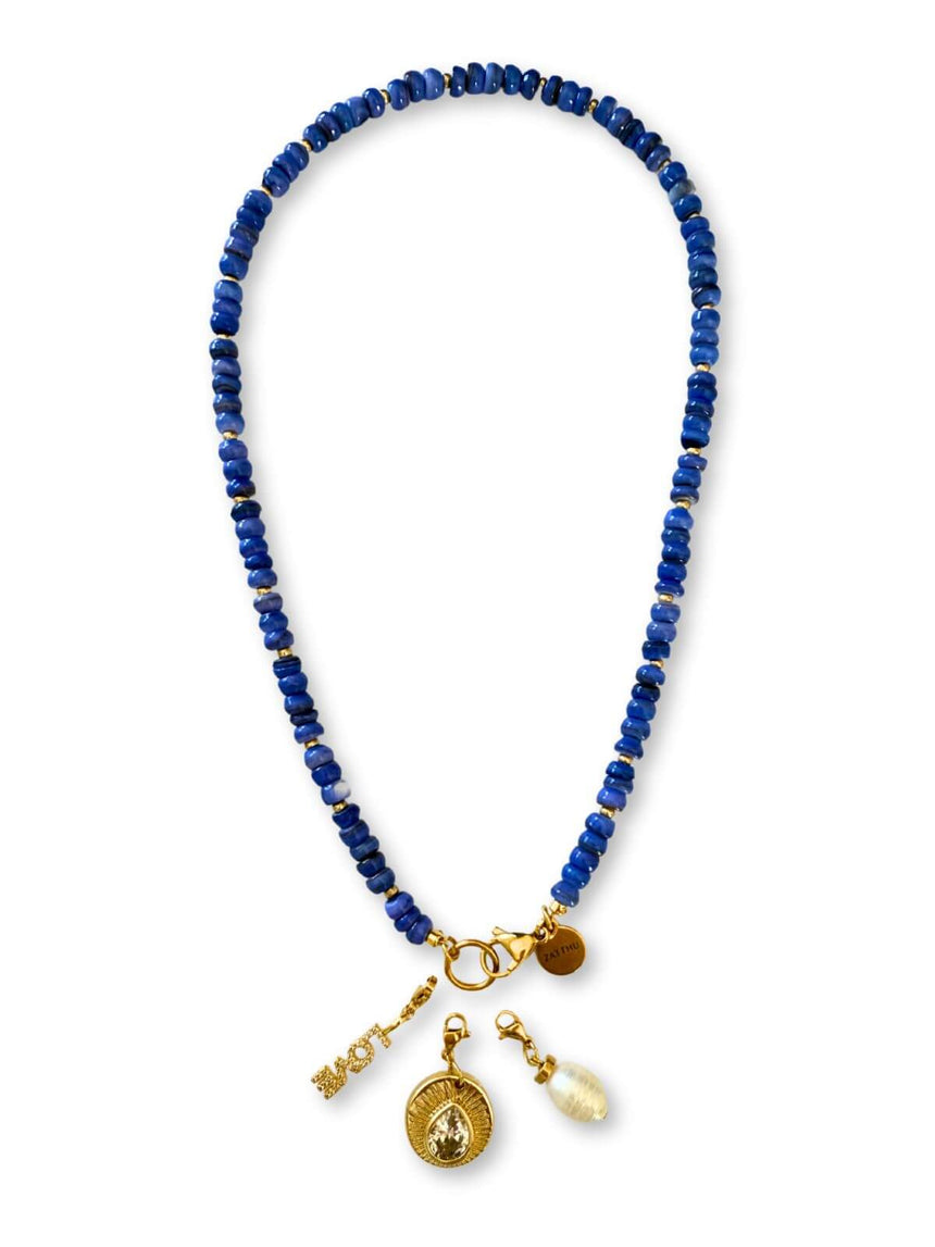 Blauwe kralenketting Naik – verkrijgbaar in meerdere kleuren