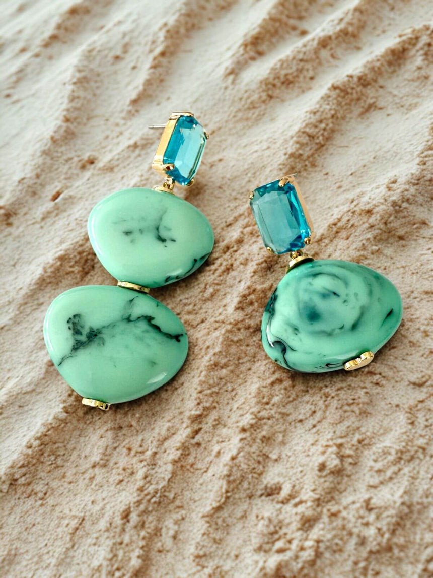 Oorbellen met opvallend design en moderne twist