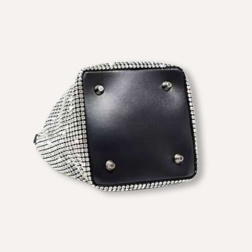 Aksel handtas met kristallen brons