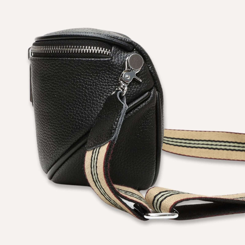 Adamo lederen crossbody groen