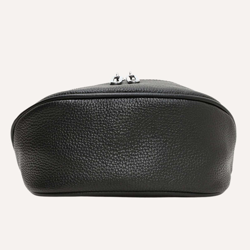 Addie lederen crossbody geel