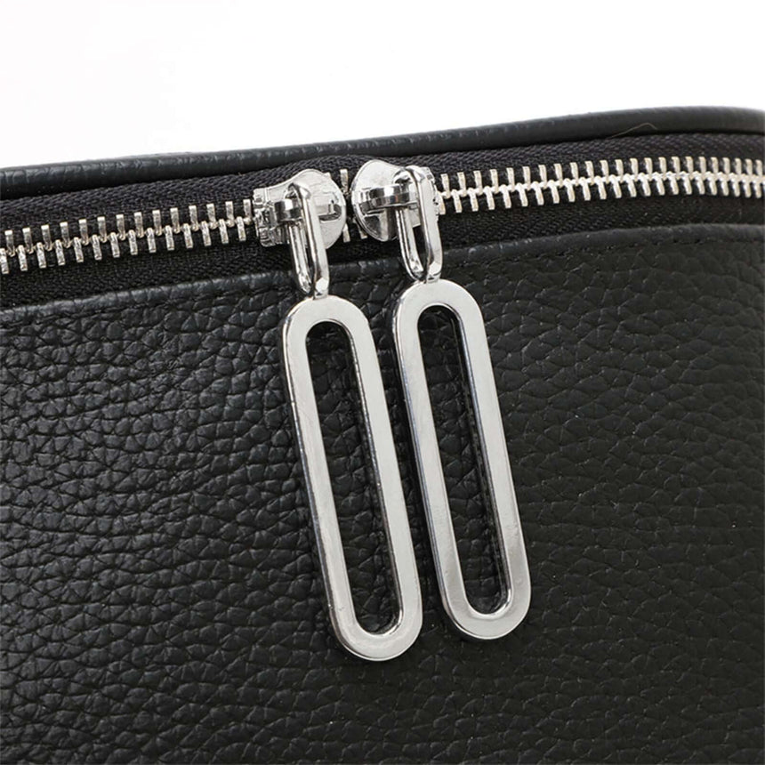 Adwin lederen crossbody offwhite