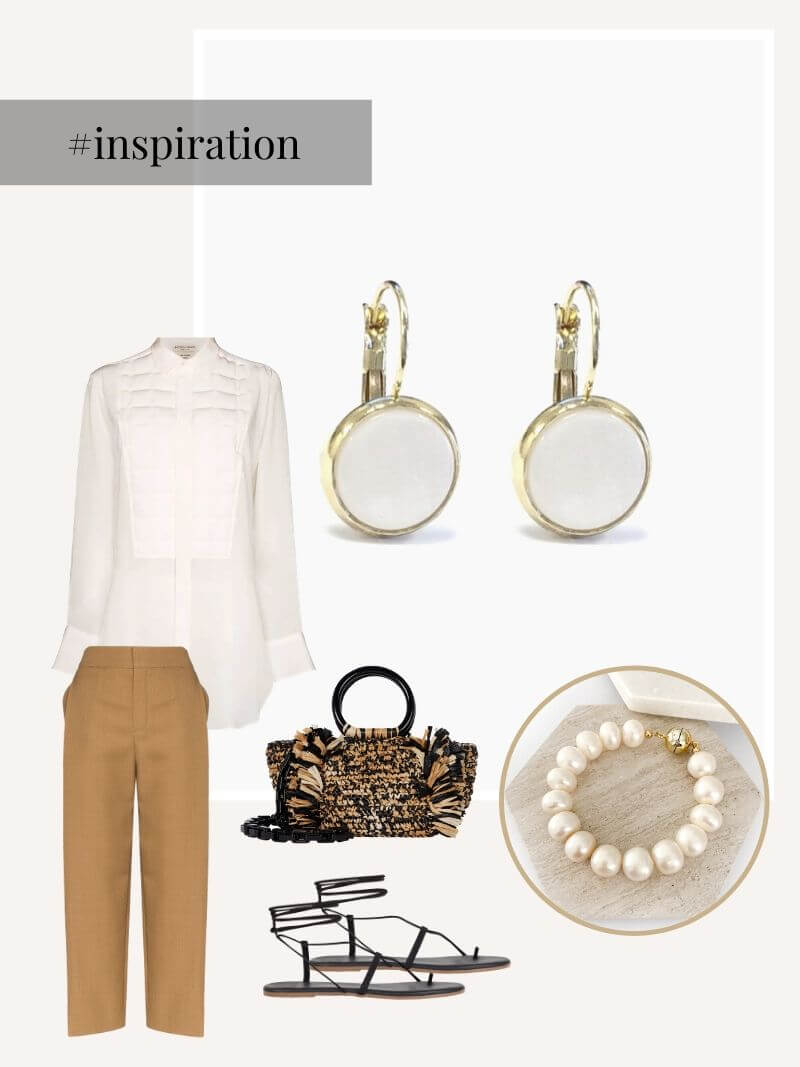 ANAM OORBELLEN MET STEEN