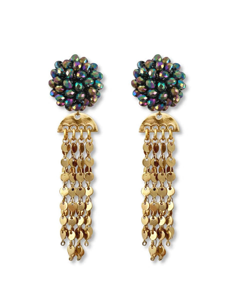 Keke statement oorbellen multicolor