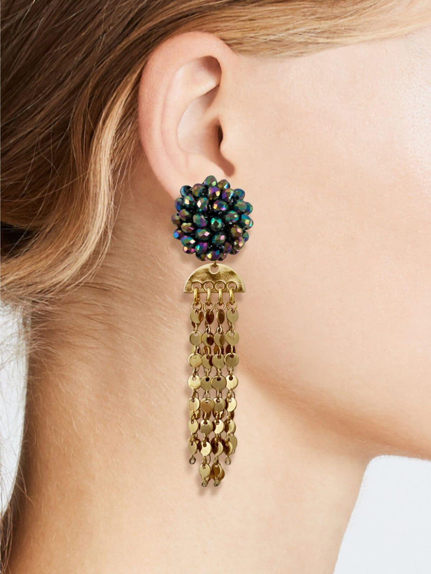 Keke statement oorbellen multicolor