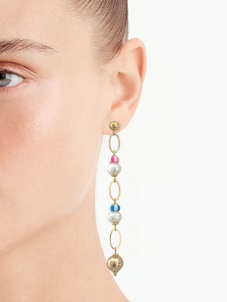 Leor mismatched oorbellen