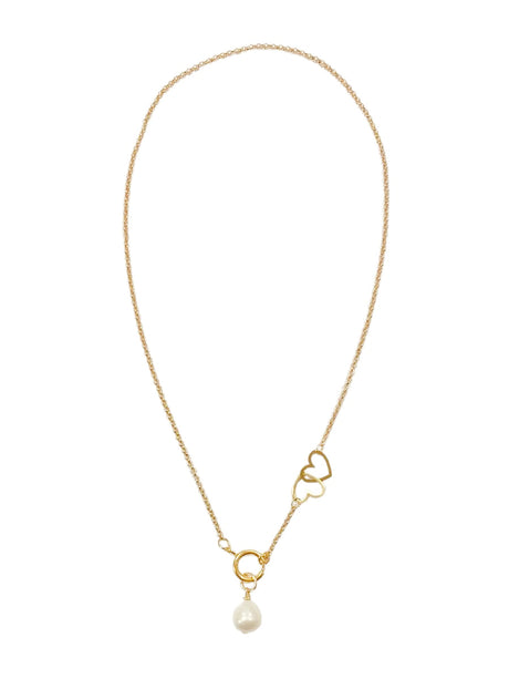 ELZA KETTING MET PAREL - GOUD