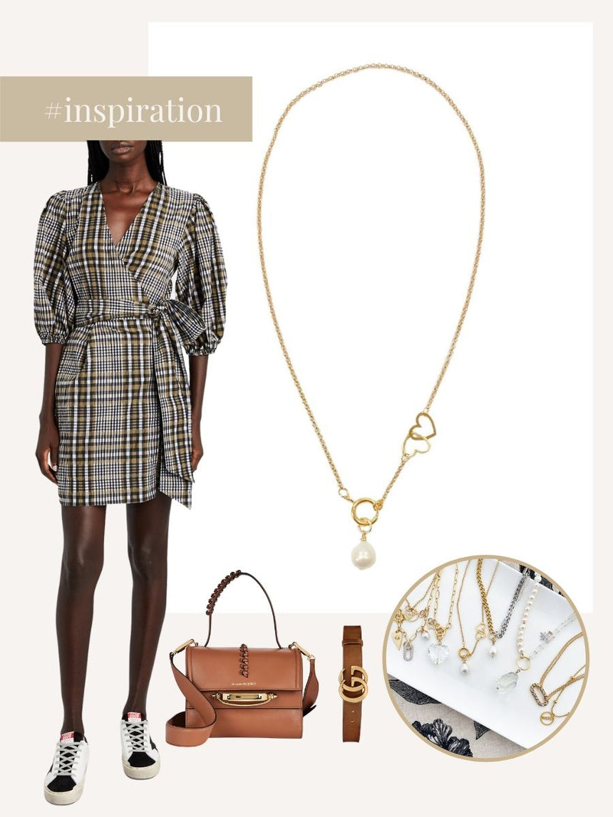 ELZA KETTING MET PAREL - GOUD