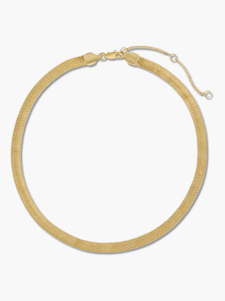 Jezz herringbone ketting large