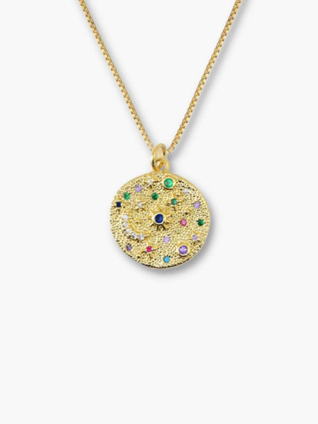 Jilz ketting met zirkonia hanger