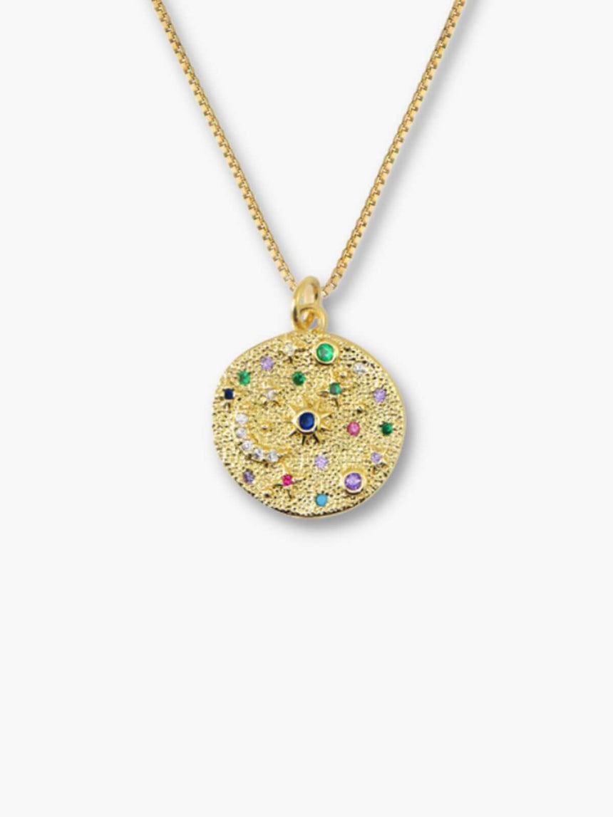 Jilz ketting met zirkonia hanger