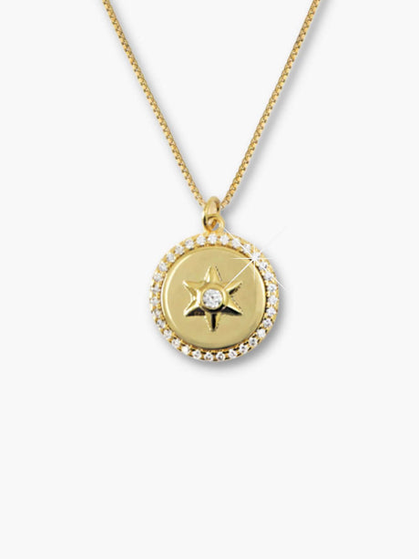 Jinn ketting met zirkonia hanger