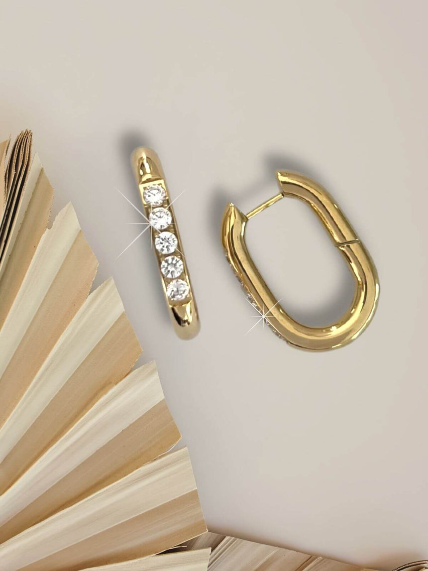 Jinx oorringen met zirkonia large