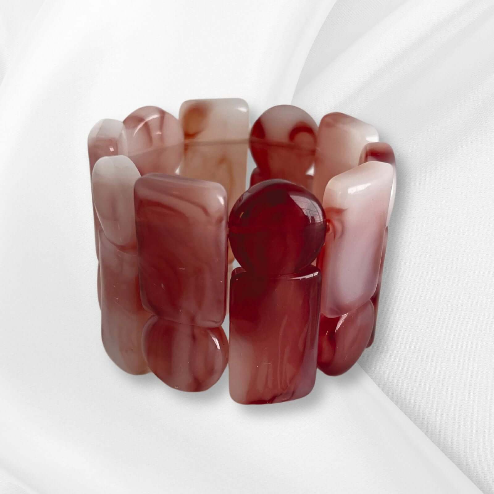 Liev statement armband rood