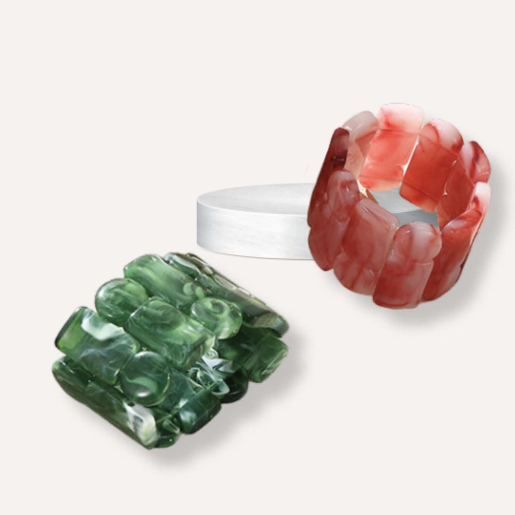 Liev statement armband rood