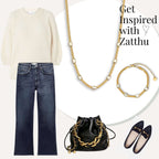 Lira snake ketting met zirkonia