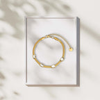 Lisa snake armband met zirkonia