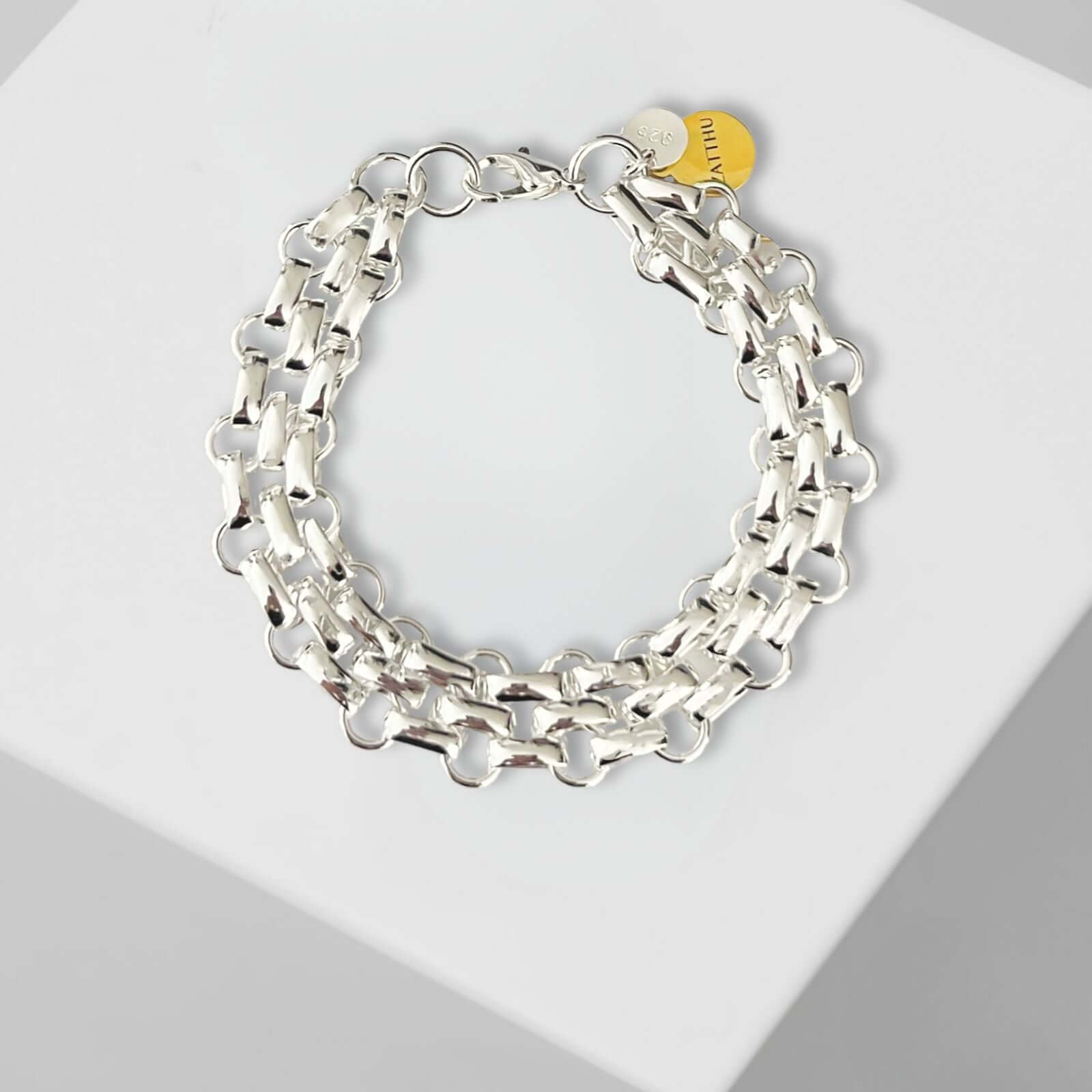 Lodi 925 dubbele schakelarmband