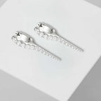 Loet 925 spike oorringen zilver large