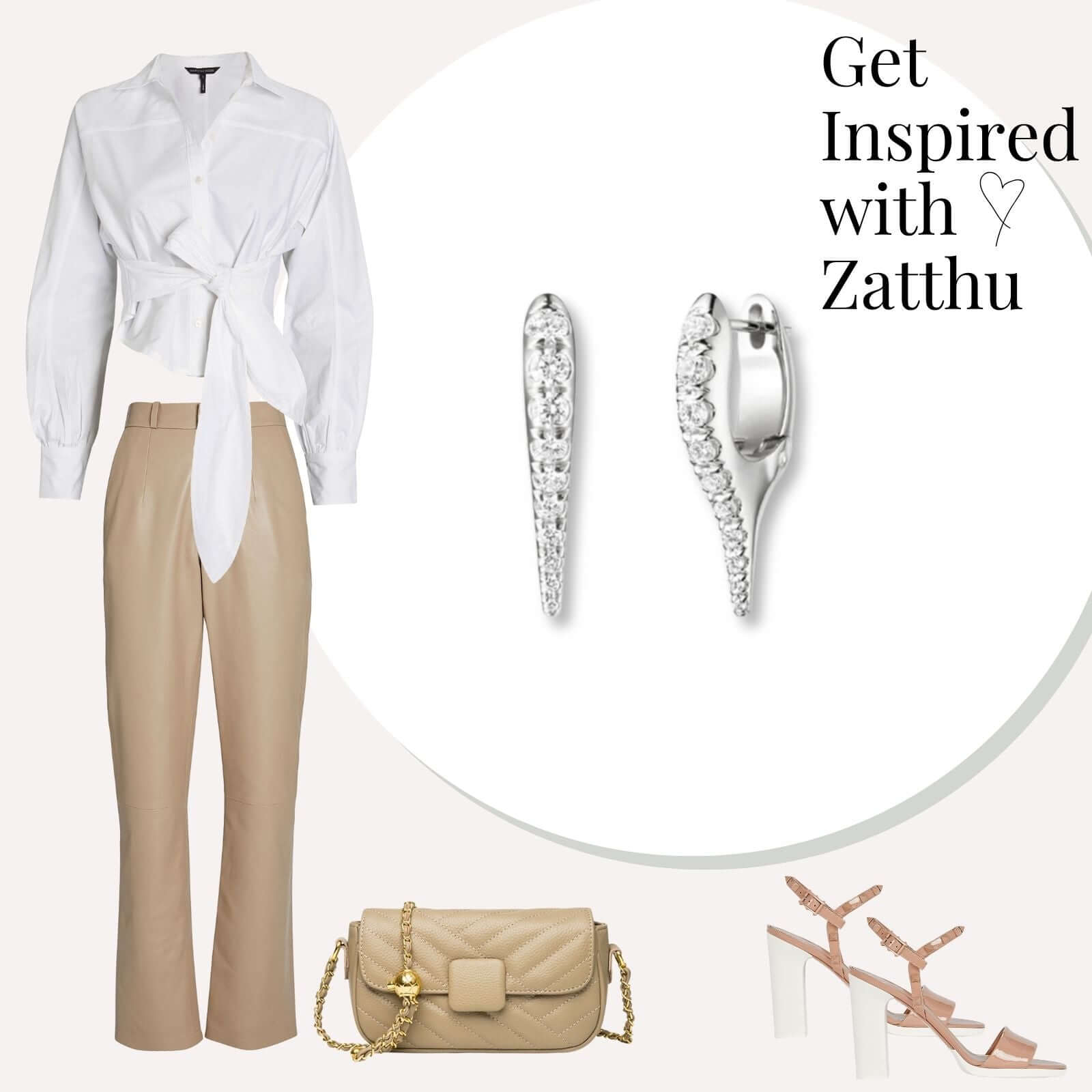 Lois 925 spike oorringen zilver small