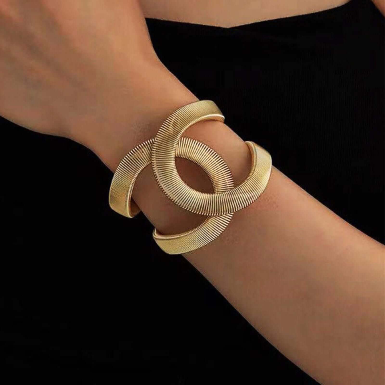 Lora statement manchet armband