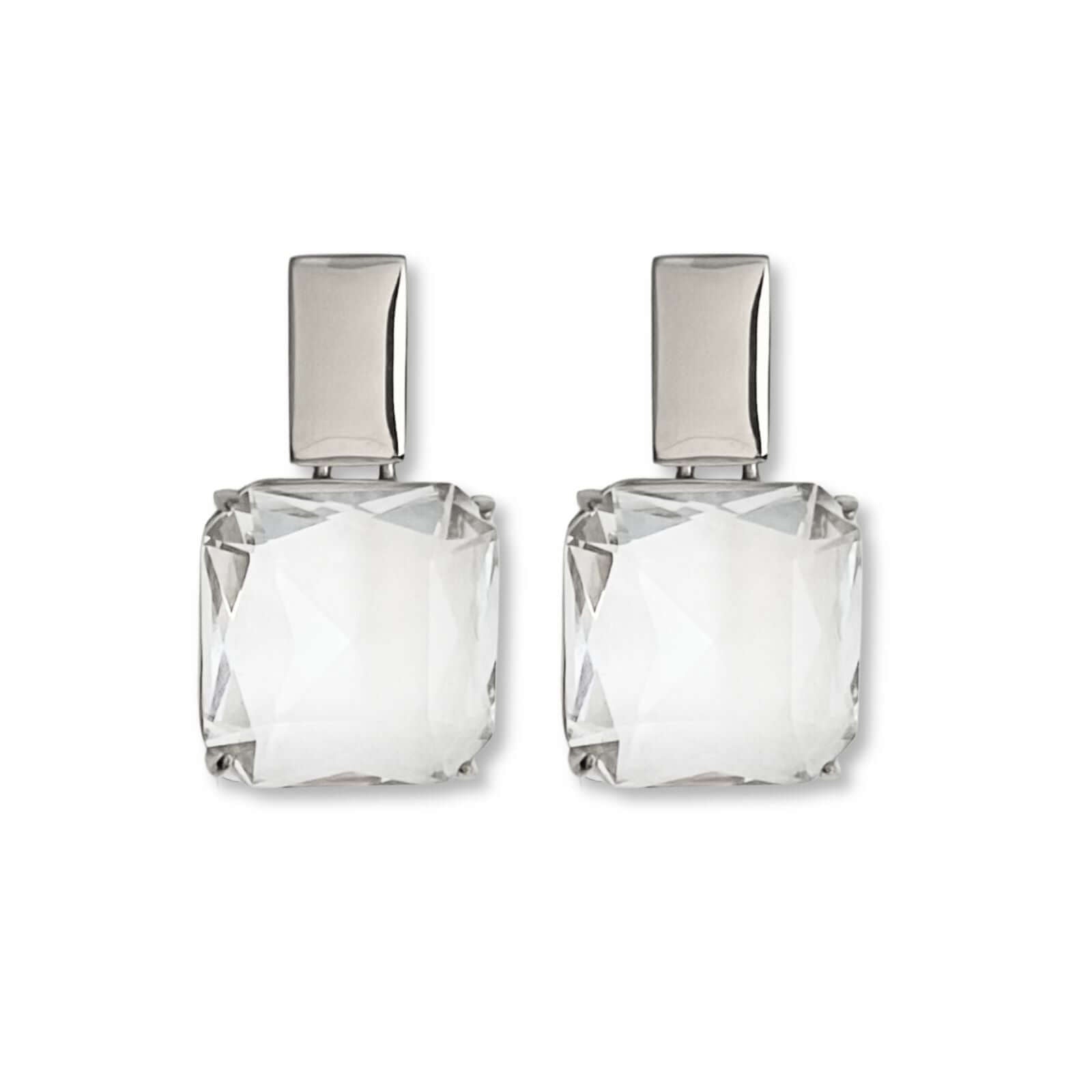 Lous oorbellen van kristal