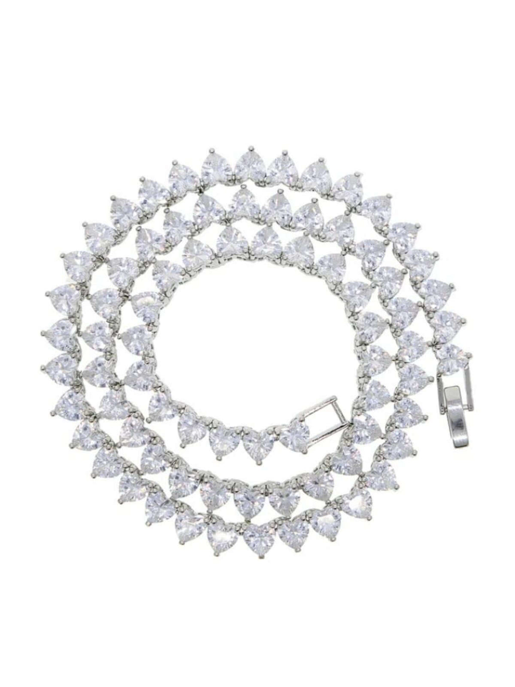 Lowa tennis ketting zirkonia hart