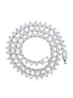 Lowa tennis ketting zirkonia hart