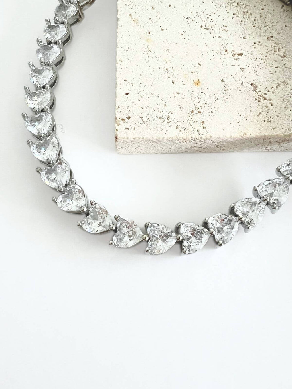 Lowy tennis armband zirkonia hart