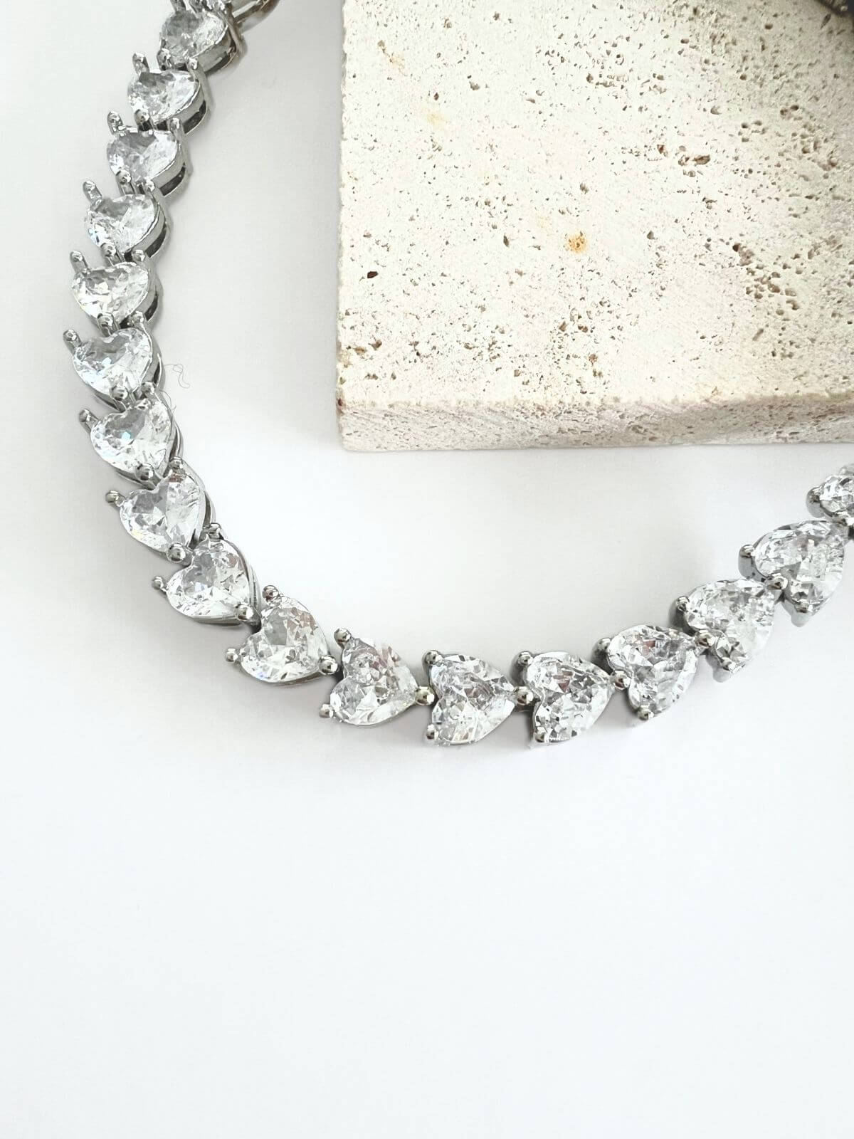 Lowy tennis armband zirkonia hart