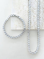 Lowy tennis armband zirkonia hart