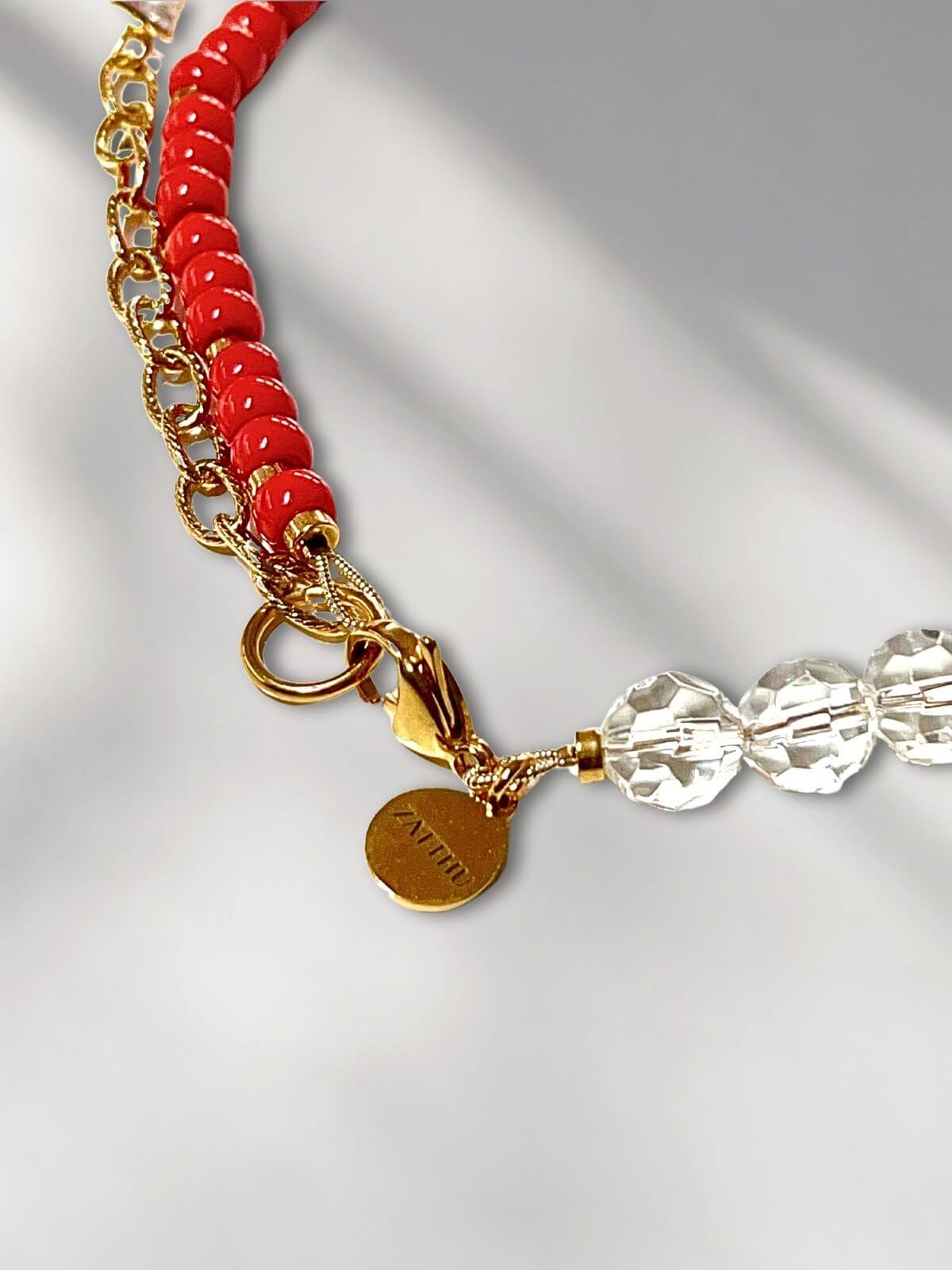 Luma kralenketting rood - One of a Kind
