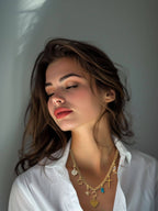 Luxi bedelketting met hart