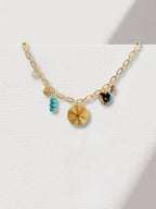 Mala bedelketting met turquoise