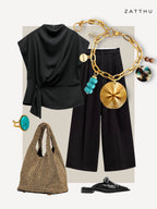 Mali bedelarmband met turquoise