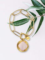 Mary statement schakelarmband met hanger