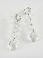 Opvallende Miga kristallen oorbellen - statement sieraden van Zatthu Jewelry