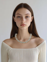 Opvallende Mija ketting met kristallen - perfecte accessoire voor glamour