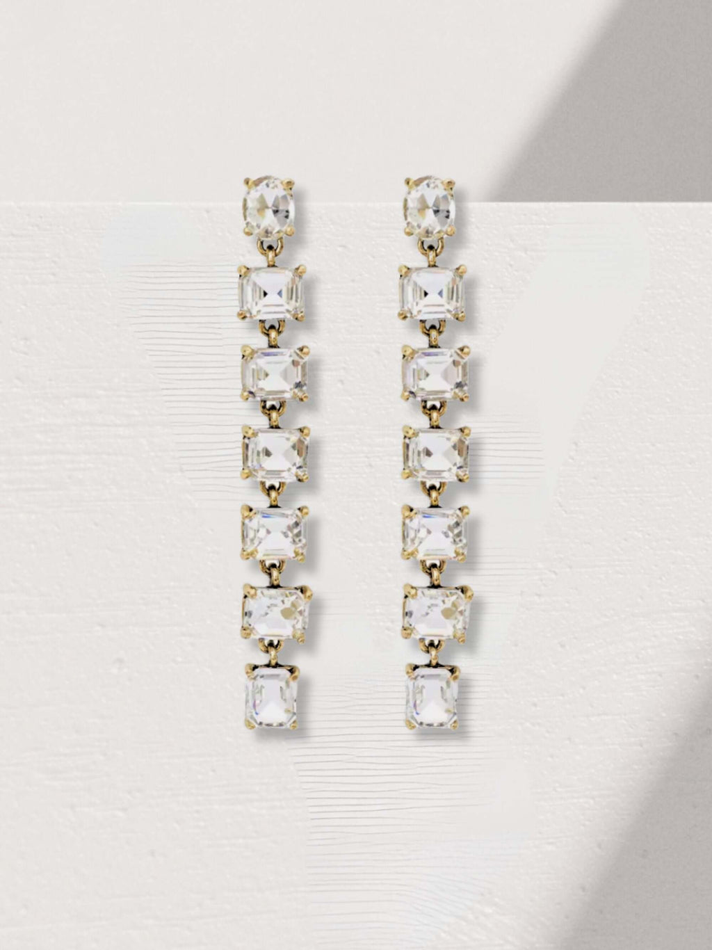 Misk kristallen oorbellen - glamoureus en lichtgewicht design